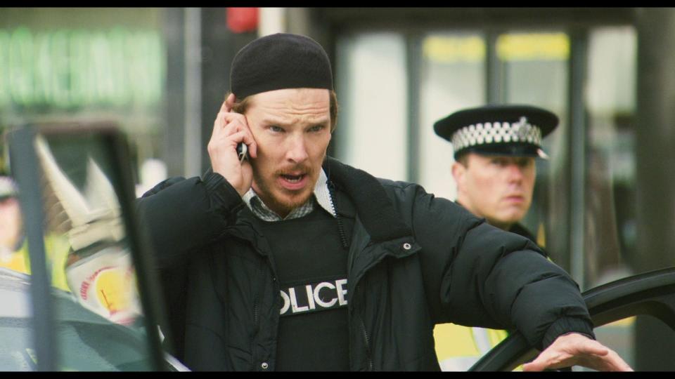 A picture of Benedict Cumberbatch in "Four Lions."