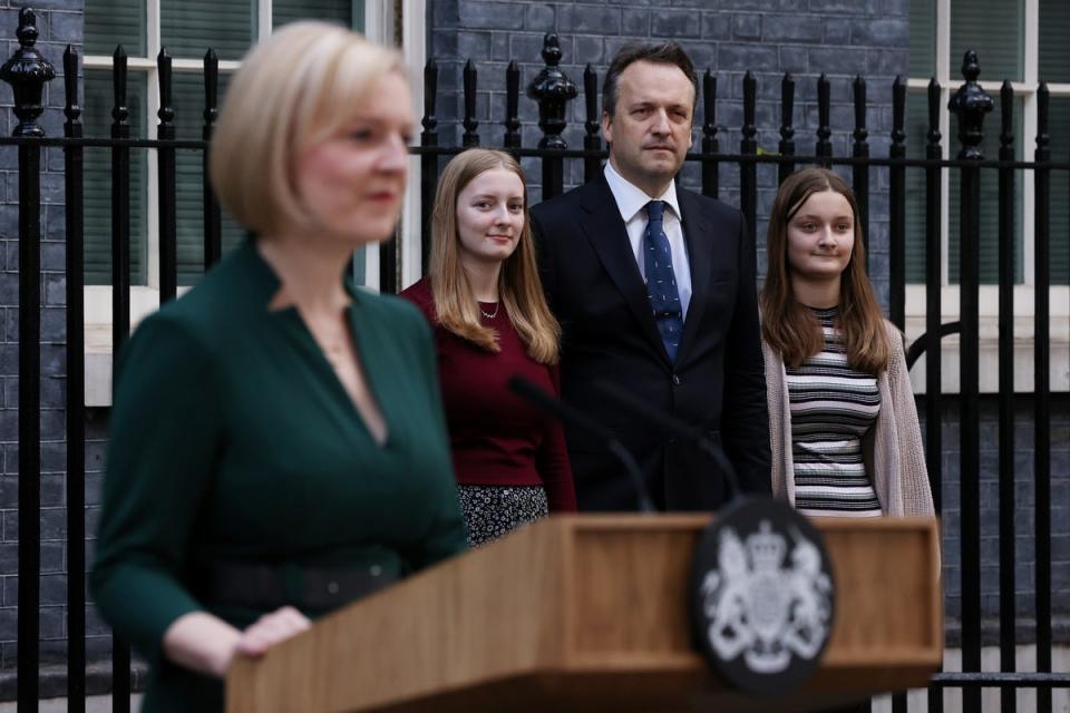 Liz Truss resigns as prime minister (Dan Kitwood/Getty Images)