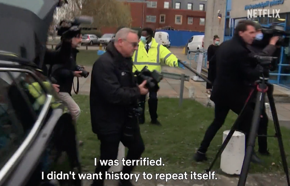 A screengrab from the new trailer for the Sussexes’ upcoming Netflix documentary (Screengrab/Netflix)