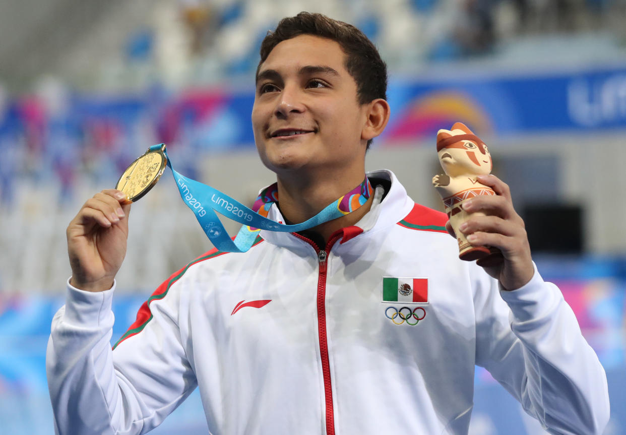 Kevin Berlín, deportista olímpico en Tokio 2020, lanzó su propia marca de café para solventar sus gastos de cara a País 2024 (Foto de: REUTERS/Henry Romero)