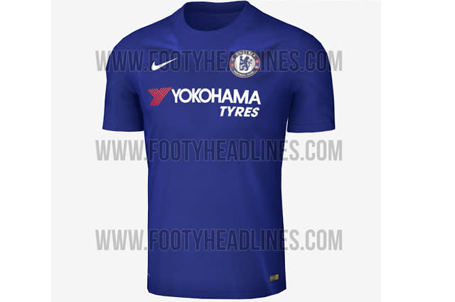 Leaked Chelsea Home shirt 2017/18 