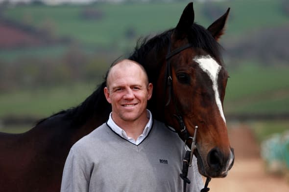 Mike Tindall and horse