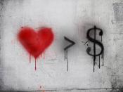 <p>Peace, Love and Understanding: Liebe ist stärker als Geld. Und manchmal braucht es offenbar ein Graffiti, um die Menschen daran zu erinnern. (Foto: Tumblr, Sodabubble) </p>