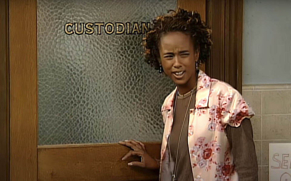 Angela in "Boy Meets World" making a very confused face