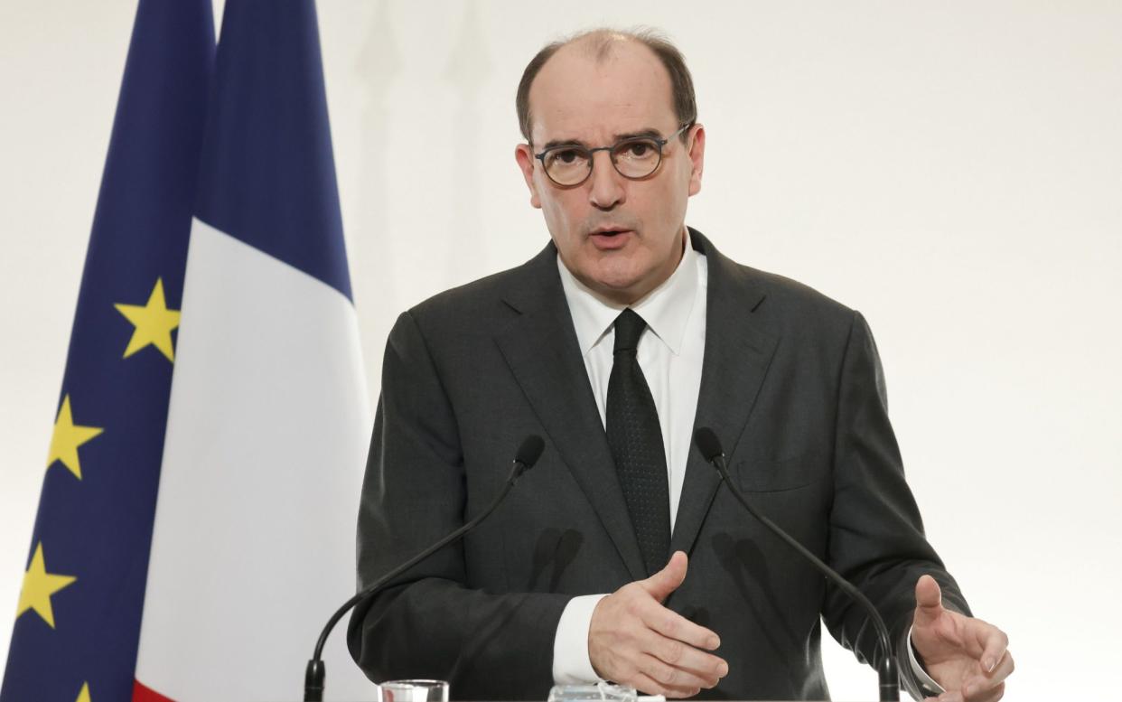 French Prime Minister Jean Castex  - LUDOVIC MARIN/POOL/EPA-EFE/Shutterstoc