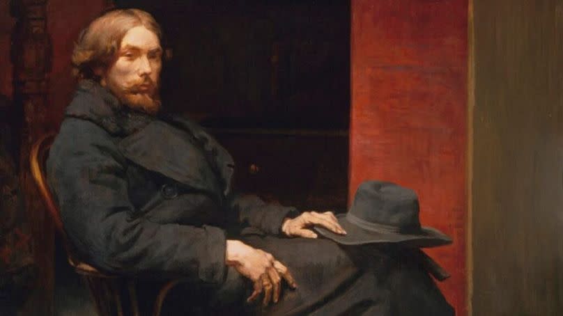 Portion of “Augustus John” - Sir William Orpen