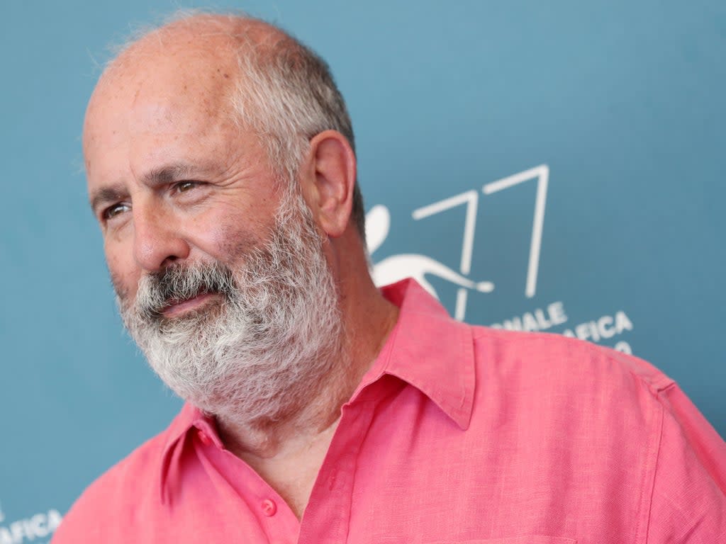 Roger Michell attends the photocall of the movie ‘The Duke’ at the 77th Venice Film Festival on 4 September 2020 in Venice, Italy (Vittorio Zunino Celotto/Getty Images)