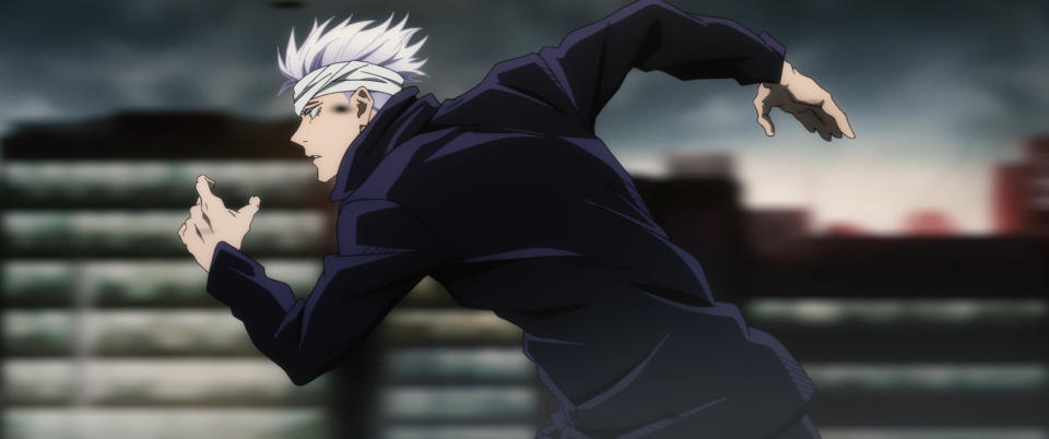 Satoru Gojo in Jujutsu Kaisen: 0 movie. (Still: Golden Village Pictures)