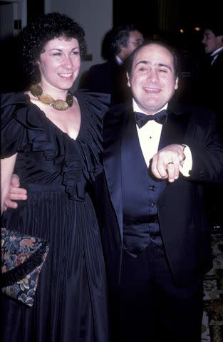 <p>Ron Galella, Ltd./Ron Galella Collection via Getty </p> Danny DeVito and his wife, Rhea Perlman