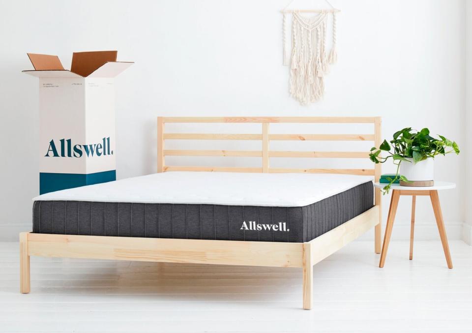 Over more than 2,000 reviews, Allswell's most affordable mattress has a 4.5-star rating, which our shopping editors consider a "rave." (Photo: Allswell )