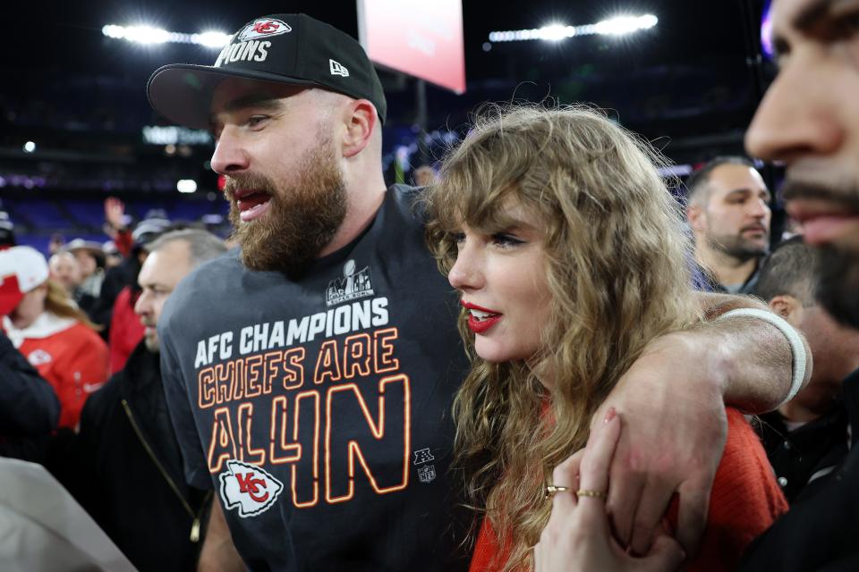 David Letterman defended scrutiny over Travis Kelce and Taylor Swift's relationship.
