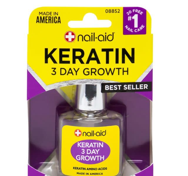 Nail-Aid Keratin 3 Day Growth Nail Treatment &Strengthener