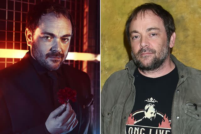 <p>Alamy, Jun Sato/WireImage</p> Mark Sheppard on Supernatural and in 2018