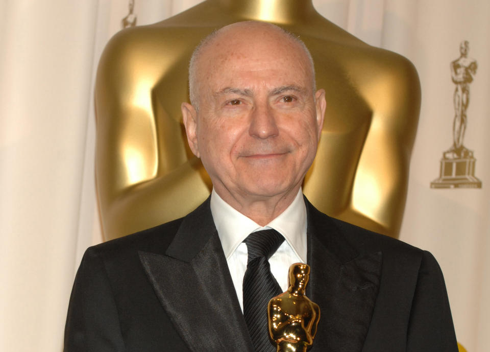 Alan Arkin, with his Oscar for Best Actor in a Supporting Role for 