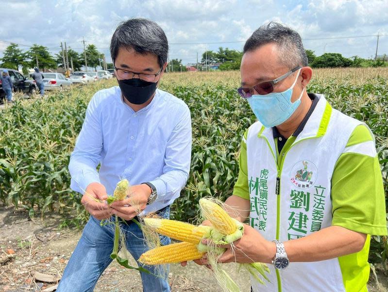 雲林縣立委劉建國抨擊雲林張家把持農業資源。（立委劉建國辦公室提供）