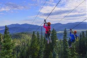 Opening May 14 (weather permitting) is one of the highest-altitude, adrenaline-inducing outdoor adventures in the southwest. Angel Fire Resort's Zipline Adventure Tour takes small groups of thrill-seekers through multiple stages at the second-highest elevation zipline tour in the United States.