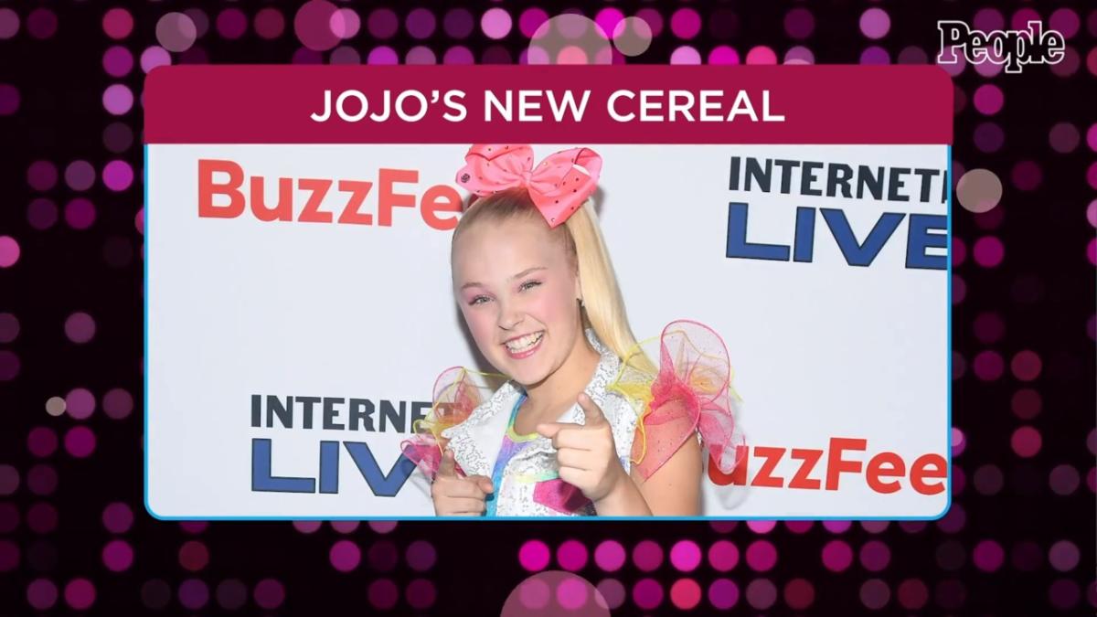 Jojo Siwa Launches Strawberry Bop Cereal — With Marshmallows Shaped Like Bows