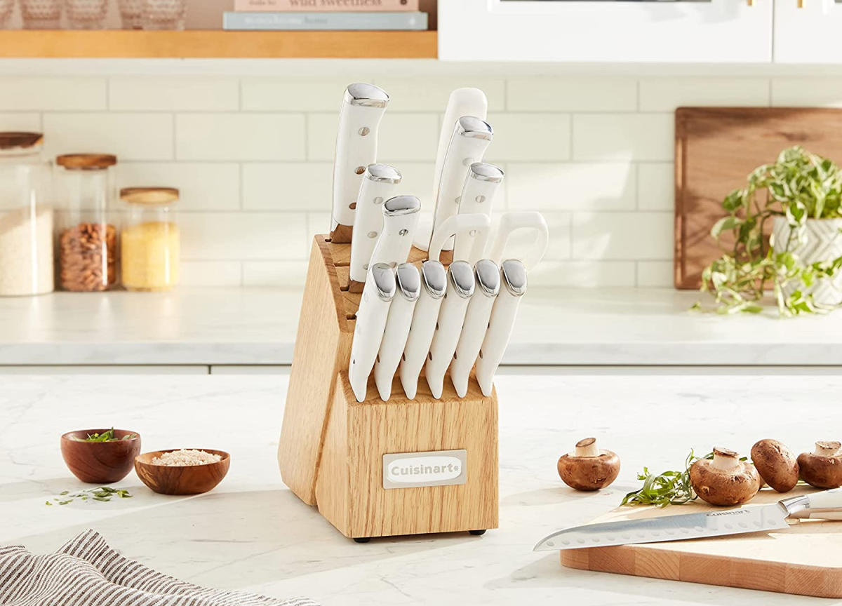 KitchenAid Forged Triple Rivet Cutlery Knife Block Set & Reviews