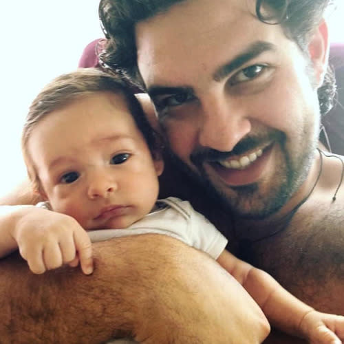 Gerardo Bazua se convirtió en papá junto a Paulina Rubio hace tres meses