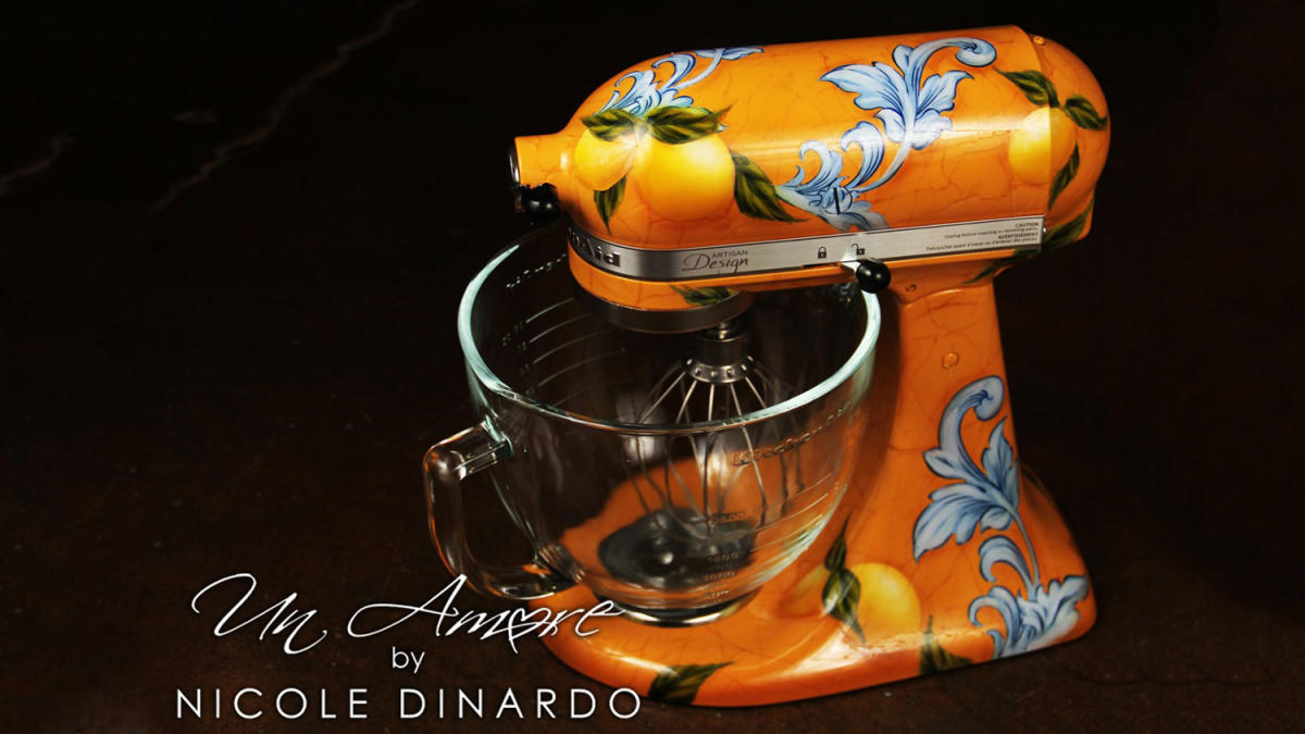 This Artist Will Custom-Paint Your Stand Mixer - and Beyoncé is a Customer!