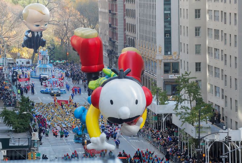 95th Macy's Thanksgiving Day Parade in New York