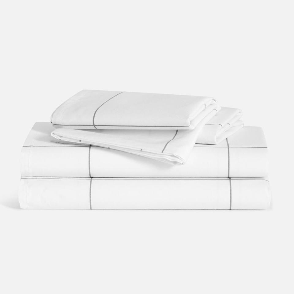 Brooklinen Luxe Core Sheet Set in Window pane