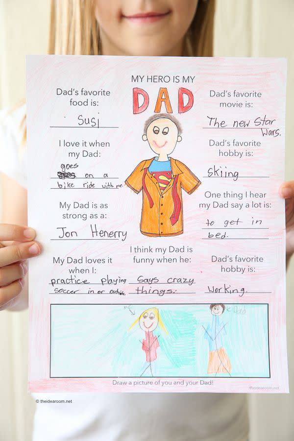 fathers day games dad quiz