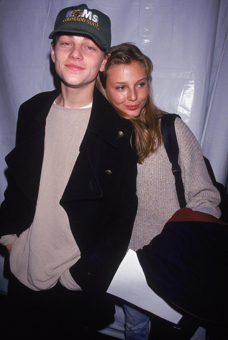 Leonardo DiCaprio is rumored to have dated model <b>Bridget Hall</b> in 1998. (The LIFE Picture Collection/Gett)