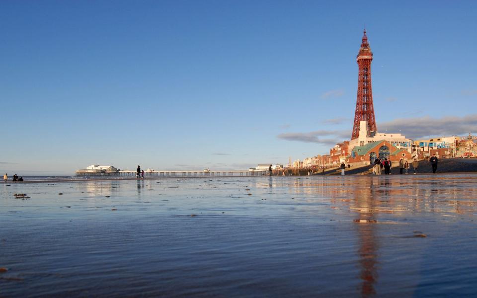 Blackpool Tower is a monument rich in historical and social significance - Alamy