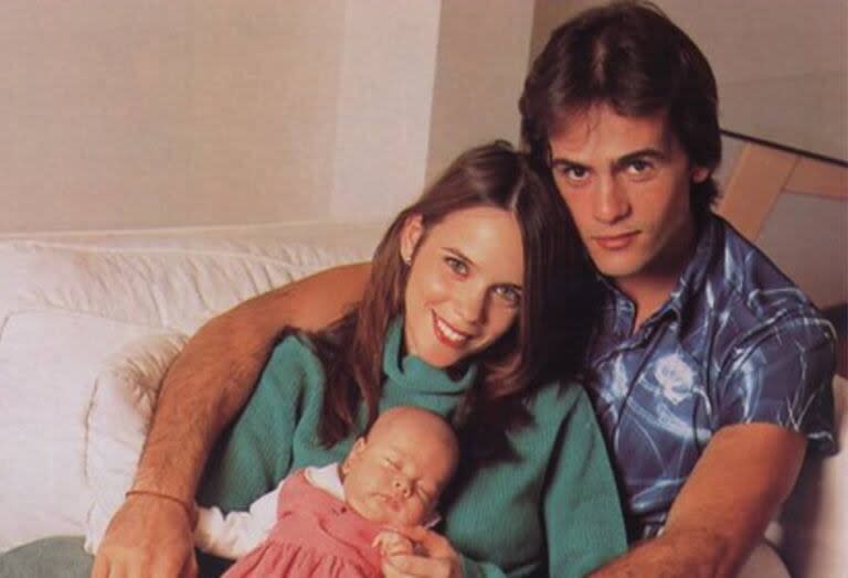Valeria Britos y Christian Sancho son padres de Camille; hoy la joven tiene 22 años y vive en España con su madre (Foto: Archivo)