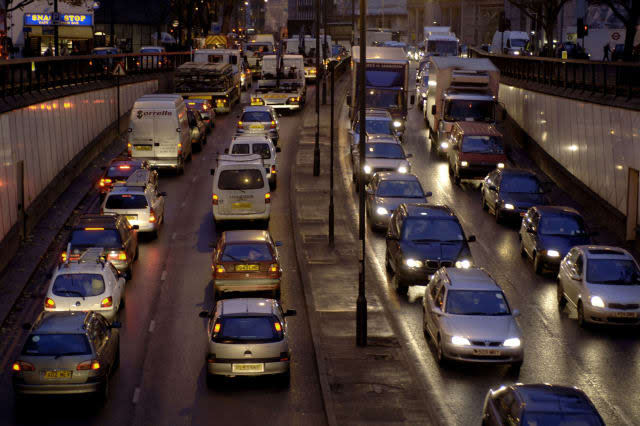 Traffic Jam on the Euston Road