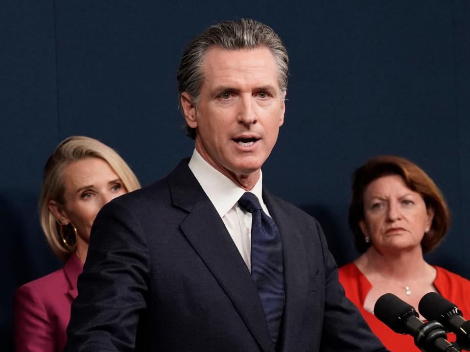 California Governor Gavin Newsom