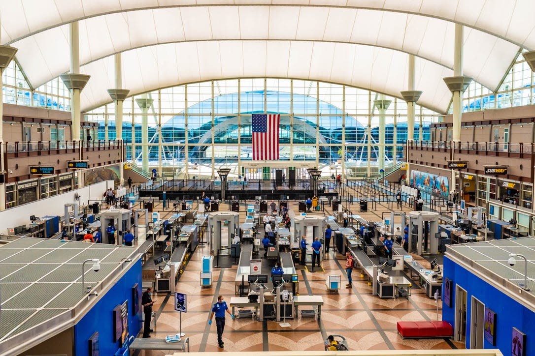 Denver airport.