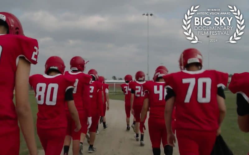 The documentary delves into the personal narratives of the Red Lake community, offering an intimate portrayal of life on the Ojibwe reservation as the team fights to preserve their football program. (Photo/Courtesy)