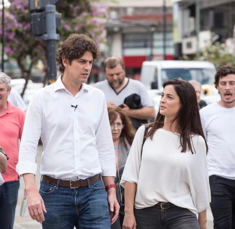 Mariela Coletta y Martín Lousteau