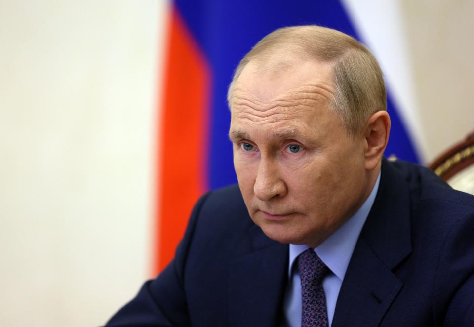 Russian president Vladimir Putin. Photo: Gavriil Grigorov/SPUTNIK/AFP via Getty 