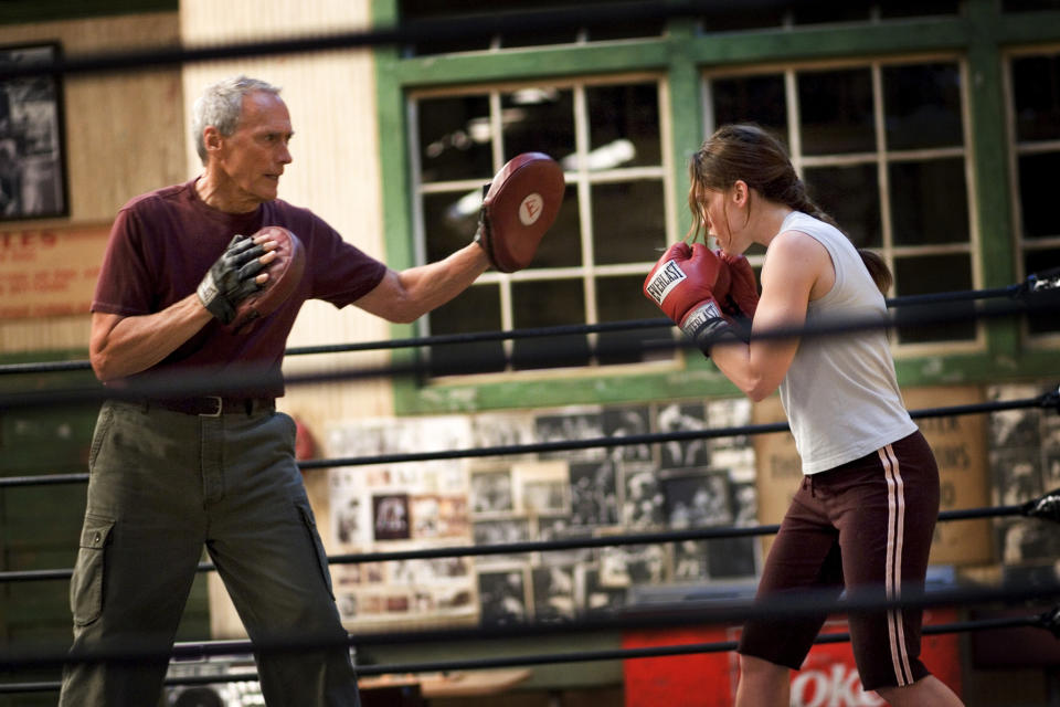 A still from the movie Million Dollar Baby