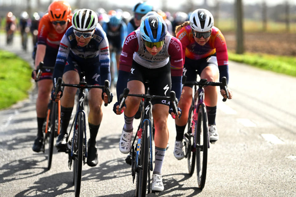 Lorena Wiebes riding Classic Brugge-De Panne