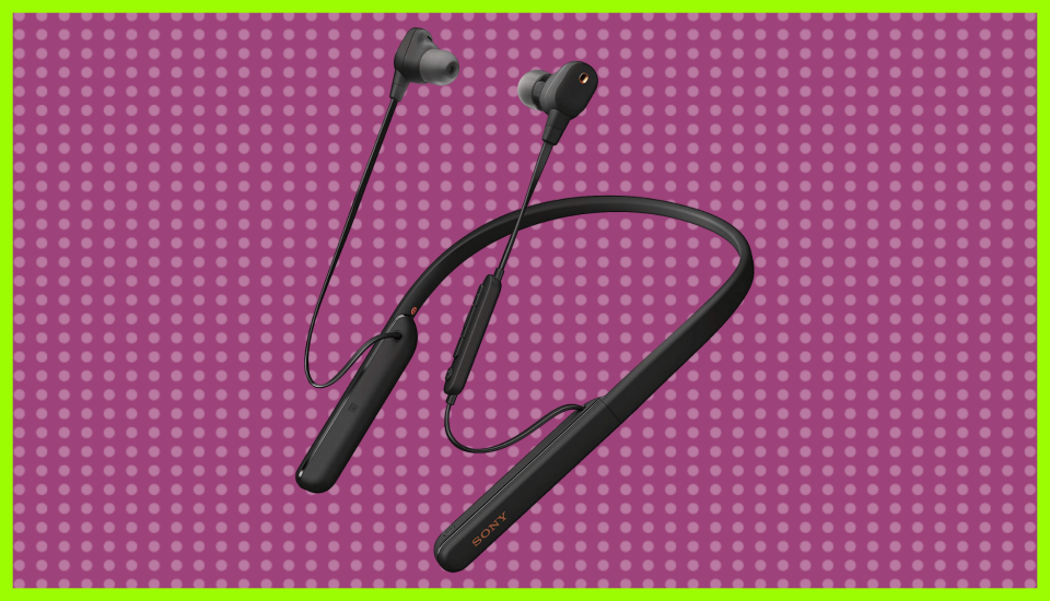 Save 34 percent on this Sony WI-1000XM2 Noise Canceling Wireless Behind-Neck In-Ear Headset. (Photo: Sony)
