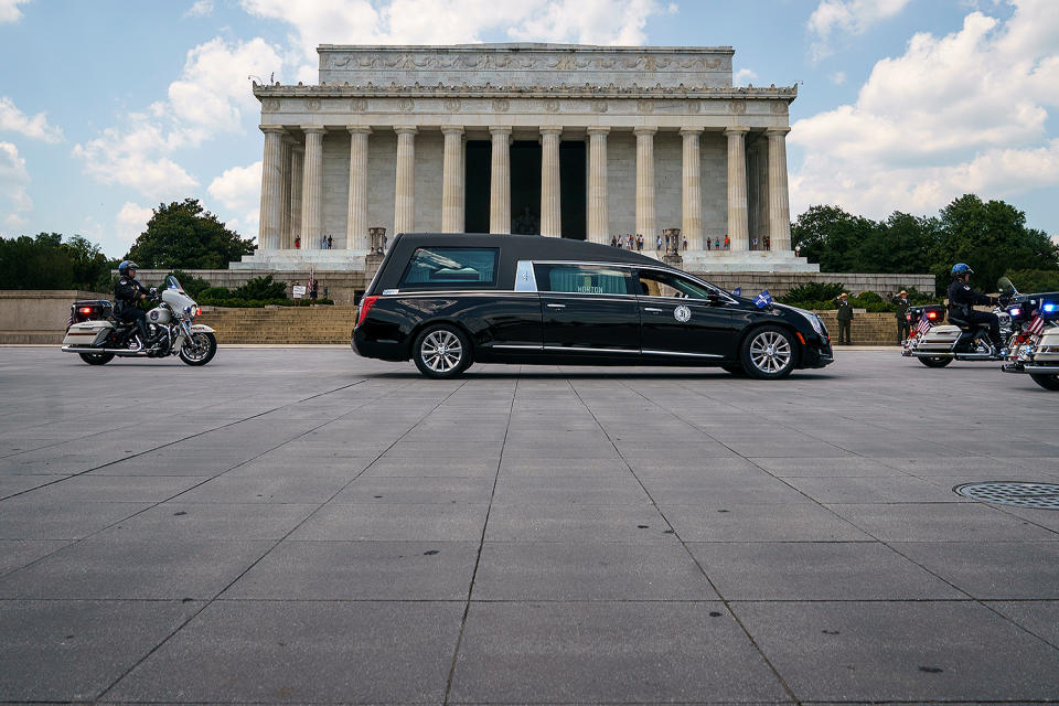 The Most Moving Photos from John Lewis' Funeral and Memorial Services