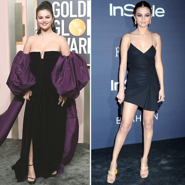 Selena Gomez revive su vestido plateado en una foto con Cara