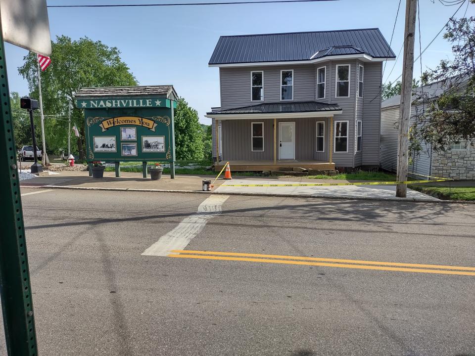 A photo from across the street where the new veterans memorial in Nashville will go if enough money can be raised for it.