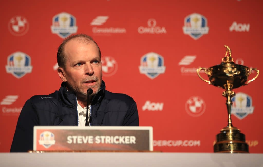 Steve Stricker is the Team USA captain for the 2021 Ryder Cup  (Getty Images,)