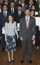 <p>Tras la pelea con su suegra, Letizia ha querido lucir muy serena hasta en asuntos de moda </p>