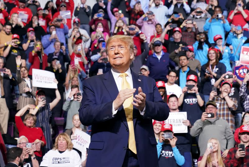 Trump holds a campaign rally in Colorado Springs