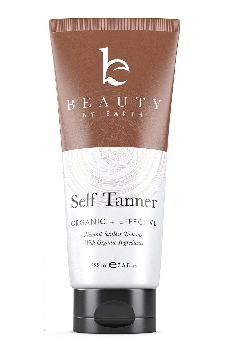 4) Beauty by Earth Self Tanner