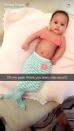 <p>The most adorable baby mermaid to ever live.</p>