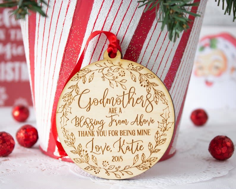 Godparents Ornament