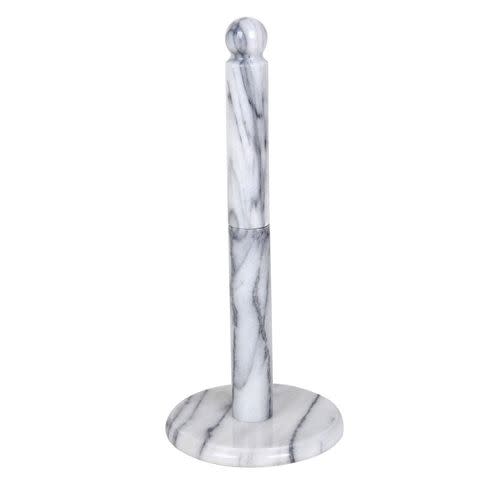 White Marble Cook N Home Paper Towel Holder