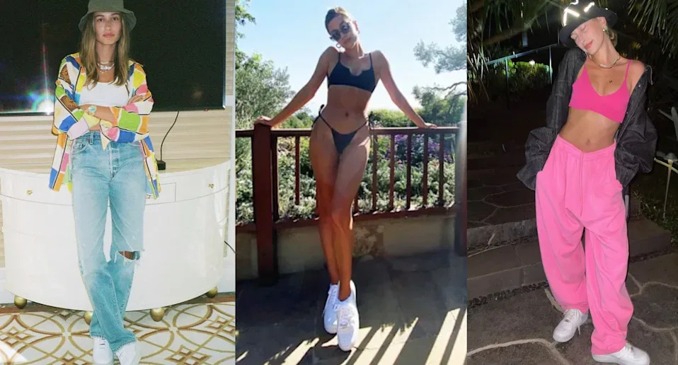 Diese klassischen Nike Sneaker gehören für Hailey Bieber zur Grundausstattung